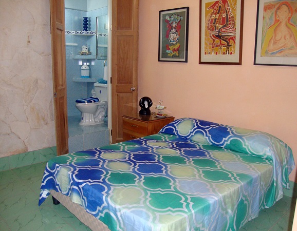 'Habitacion 2' Casas particulares are an alternative to hotels in Cuba.